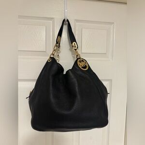Michael Kors Fulton large leather bag